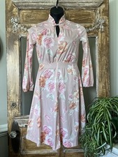 Jackie O Vintage Floral Dress