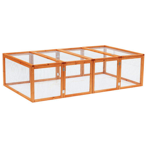 New rabbit hutch - hutch, with