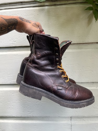 Vintage justin 0761 - justin, original
