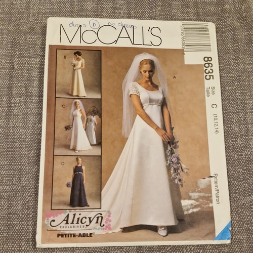 Wedding dress sewing pattern - sewing,