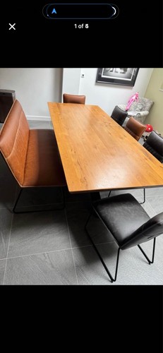 Solid wood kitchen table - table, with