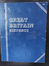 Whitman folder containing sixpences (1908 - 1967)