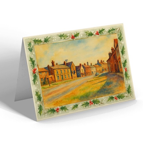 Christmas card main road - christmas,