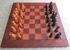 LARGE VINTAGE HAND TURNED