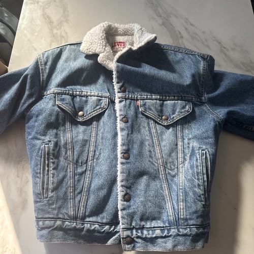 Levi sherpa denim jacket - sherpa,