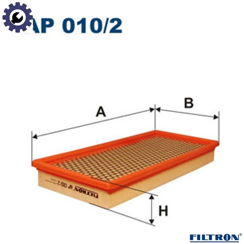 Air filter 010 for - ap, 010/2