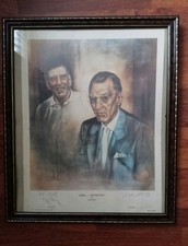 Ronnie & Reggie Kray Signed