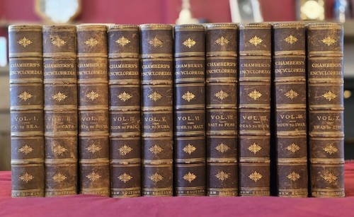 Chambers encyclopaedia - encyclopaedia, of