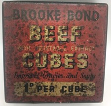 Vintage Brooke Bond Beef Cubes