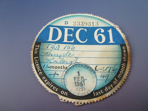 Raleigh tbd 156 - 156, 1961