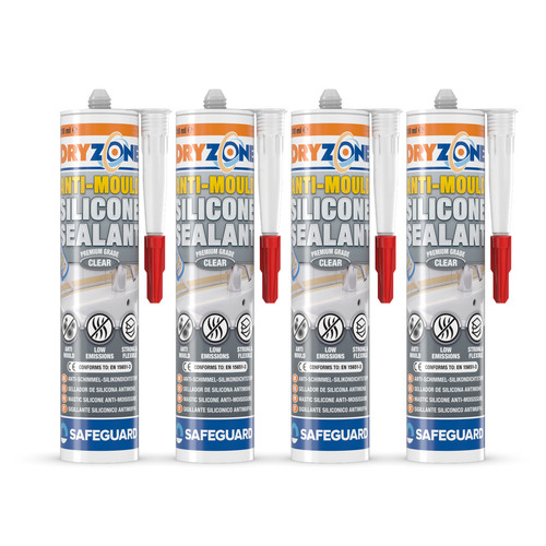Dryzone silicone sealant clear - silicone,