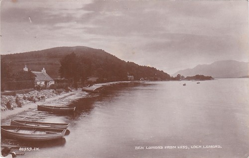 Loch lomond shore - lomond, boats
