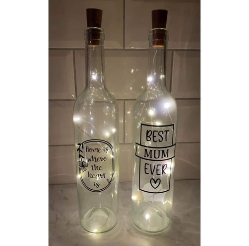 Personalised tall wine - personalised,