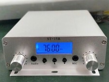 ST-15B 76MHz-108MHz 15W PLL FM   stereo fm broadcast radio station #A6-26