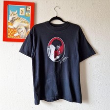 Vintage 2001 Elvis Presley 24th Anniversary black tshirt