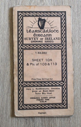 1919 ordnance survey of - 1919?,