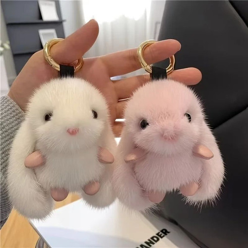 Cute fluffy bunny rabbit plush - fluffy,