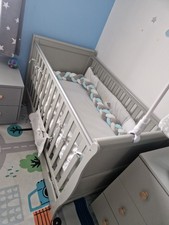 Sleigh Cot Bed (3 levels and