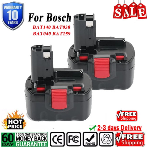 2pack for bosch bat140 - 2pack, 14.4v