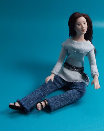 Dolls house miniature artisan - house,