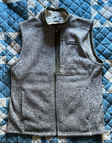 Columbia men grey fleece - columbia, men’s