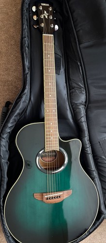 Yamaha green apx500ii - yamaha, with