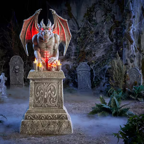 Gargoyle grave and - gargoyle, 5.5
