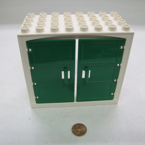 Vtg lego duplo white - vtg,