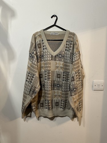 Mens vintage knit knitted - mens,