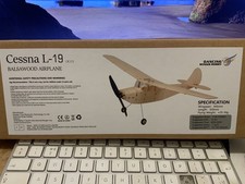 Micro Cessna L-19 RC Balsa