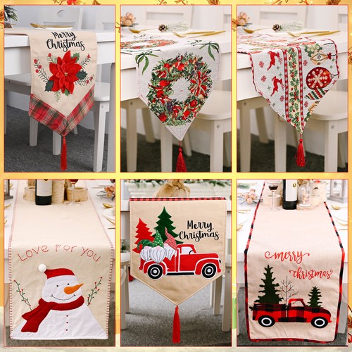 Christmas table runner festive - christmas,