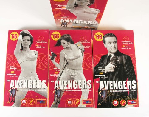 The avengers vhs 1966 set - x,