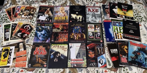Horror dvds video nasty - horror, bundle