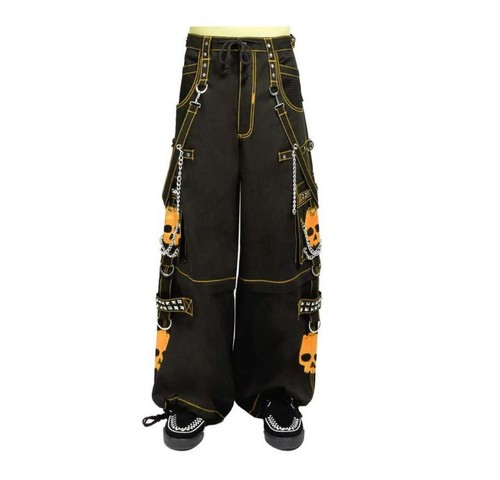 Gothic punk bondage orange - , 4