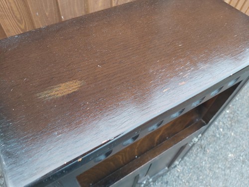 Oak cabinet