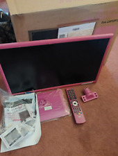 BOXED Pink Logik 24” HD TV DVD Player 2 in 1 Combi, Remote & MANUAL