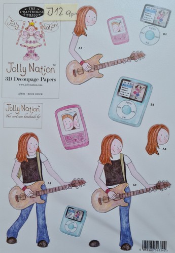 Jolly nation 46601 rock chick - 46601,