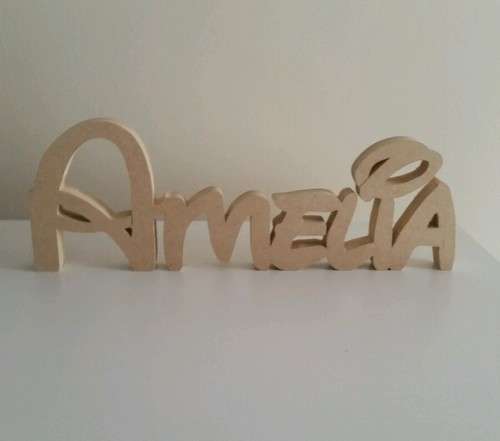 18mm mdf disney style - mdf, letters