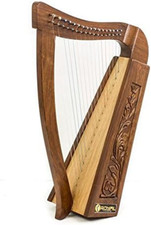 Celtic Harp Rose 17 String