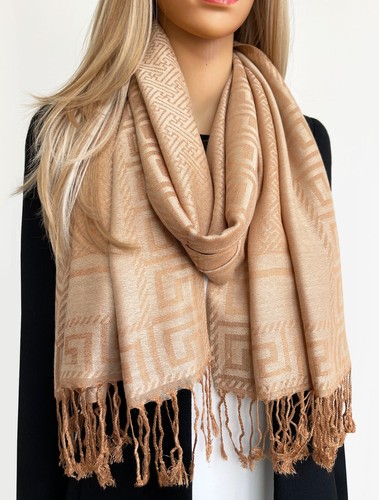 Large pashmina scarf - pashmina,