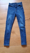 M&S Carrie Skinny Blue Jeans Size 6 short (petite)