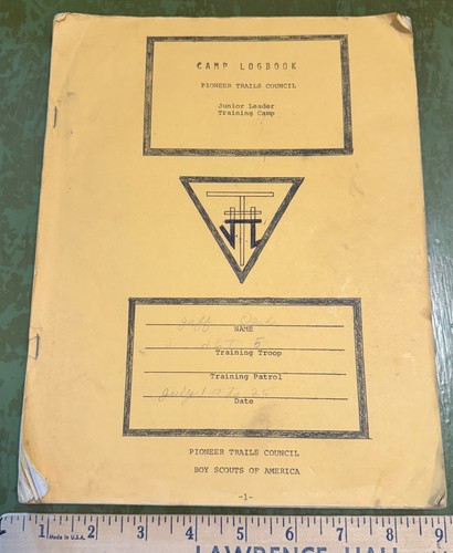 Vintage pioneer trails council - vintage,