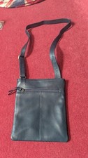 Jobis Navy Leather Bag