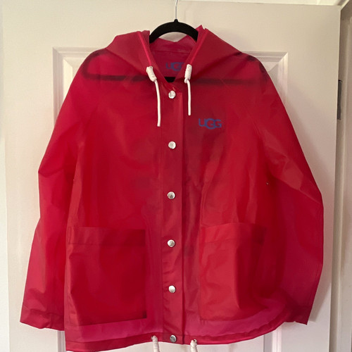 Ugg pink transparent hooded - ugg,