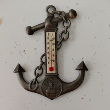 Vintage copper boat anchor - copper,