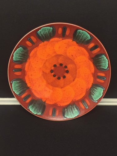 Poole pottery volcano charger - poole,