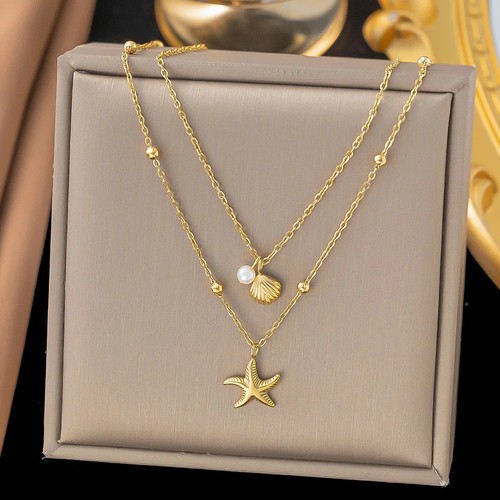 Shell necklace for women - necklace,