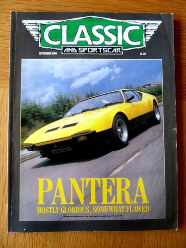 Classic sports car magazine - car,
