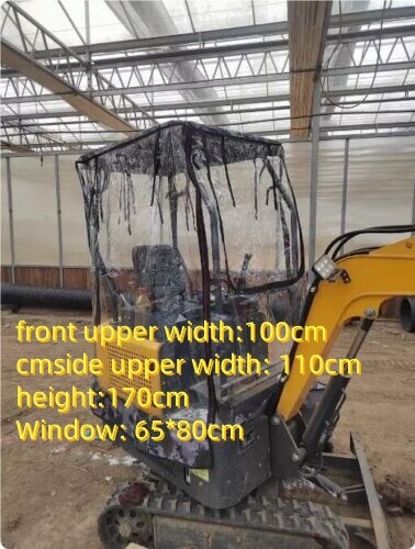 Mini excavator car cover - mini, warm