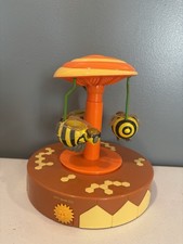 Disney Parks Monorail Playset Bee Carousel Ride Honeycomb Spinning Attraction ￼